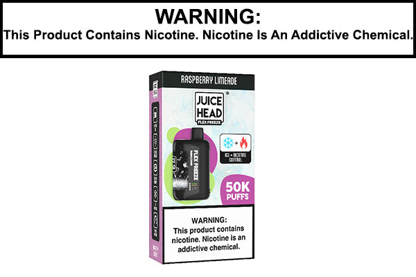 flex freeze vape flavors JUICE HEAD FLEX FREEZE 50K DISPOSABLE VAPE