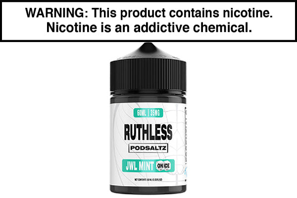 JWL MINT ON ICE BY RUTHLESS ESSENTIALS SALT 60ML