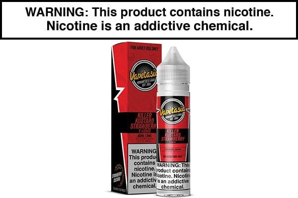 killer kustard vape juice STRAWBERRY KILLER KUSTARD BY VAPETASIA 60ML/100ML