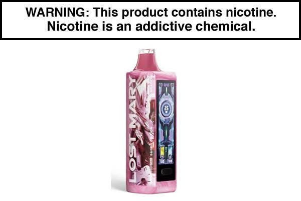 LOST MARY MO20000 PRO DISPOSABLE VAPE - 20,000 PUFFS Sour Strawberry Dragonfruit