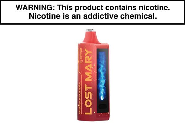 LOST MARY MO20000 PRO DISPOSABLE VAPE - 20,000 PUFFS Watermelon Sour Peach