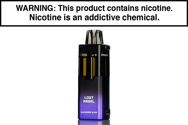 LOST ANGEL MATE 50K DISPOSABLE VAPE POD Blackberry B-Pop