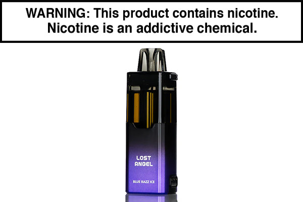 LOST ANGEL MATE 50K DISPOSABLE VAPE POD Blue Razz Ice