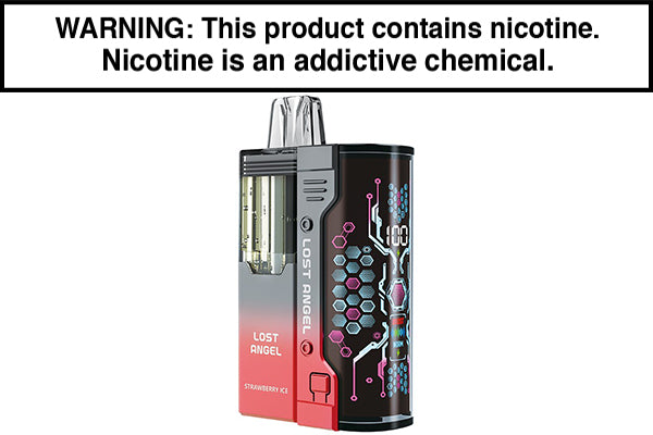 LOST ANGEL MATE 50K DISPOSABLE VAPE - 50,000 PUFFS Strawberry Ice