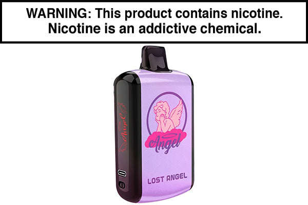 LOST ANGEL PRO MAX 20K DISPOSABLE VAPE - 20,000 PUFFS Blueberry Cotton Candy