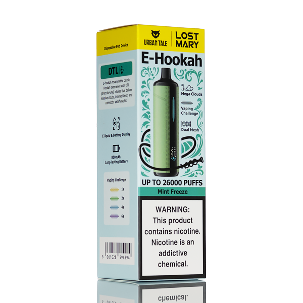 Lost Mary X Urban Tale 26000 Puff E-Hookah 20mL