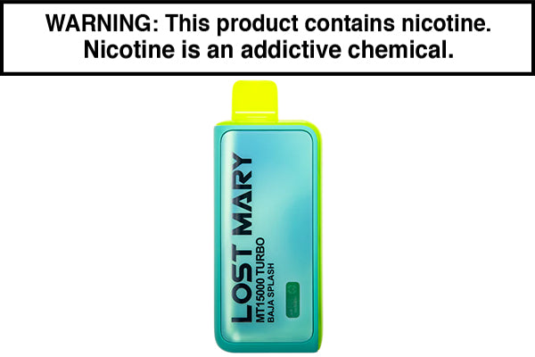 LOST MARY MT15000 TURBO DISPOSABLE VAPE - 15,000 PUFFS Baja Splash