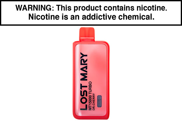 LOST MARY MT15000 TURBO DISPOSABLE VAPE - 15,000 PUFFS Dr. Cherry