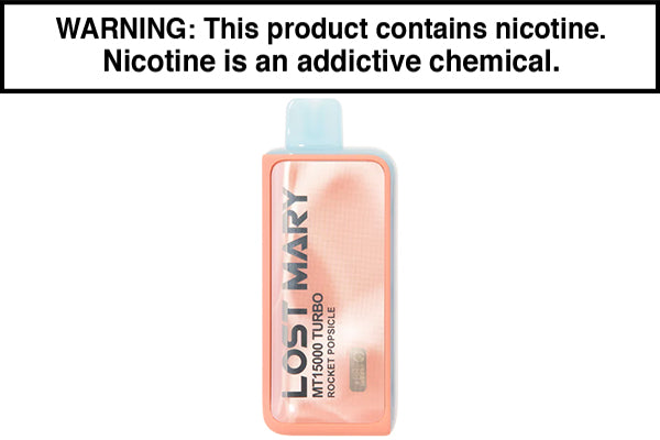 LOST MARY MT15000 TURBO DISPOSABLE VAPE - 15,000 PUFFS Rocket Popsicle