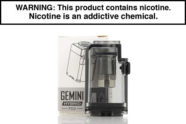 LOST VAPE GEMINI HYBRID REPLACEMENT PODS - 1 PIECE LOST VAPE GEMINI HYBRID REPLACEMENT PODS - 1 PIECE
