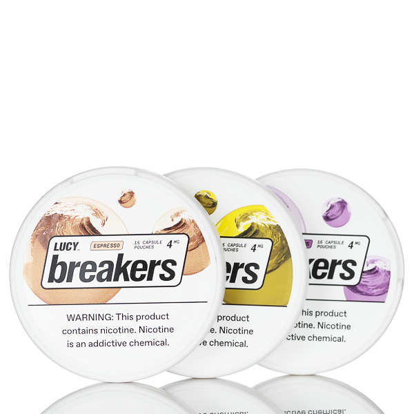 LUCY Breakers Nicotine Pouches | Tobacco-Free Nicotine - Vape Juice