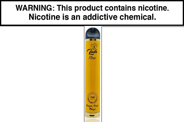 LUSH FLOW 1500 PUFFS DISPOSABLE VAPE Dragon Fruit Mango