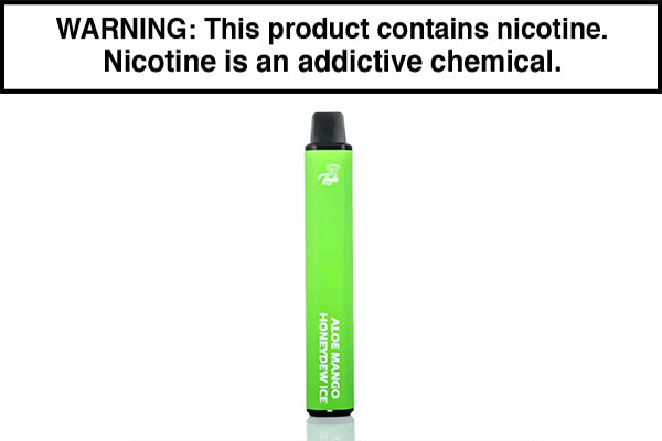 LUSH TFN 2500 PUFFS DISPOSABLE VAPE Aloe Mango Honeydew Ice