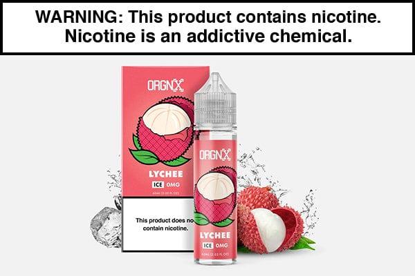 LYCHEE ICE BY ORGNX 60ML