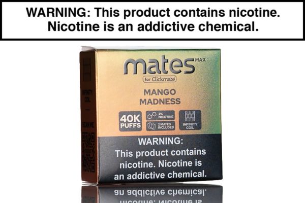 7 DAZE CLICKMATE MATES MAX RECHARGE 2% NIC DISPOSABLE POD