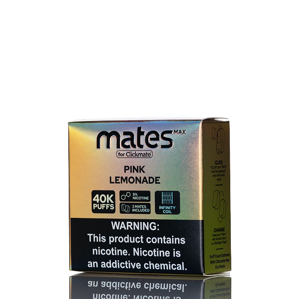 7 DAZE CLICKMATE MATES MAX RECHARGE 5% NIC DISPOSABLE POD | $9.99 7 DAZE CLICKMATE MATES MAX RECHARGE 5% NIC DISPOSABLE POD | $9.99