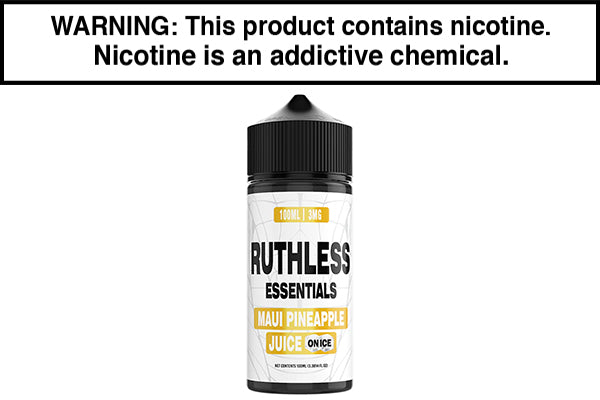MAUI PINEAPPLE JUICE ON ICE BY RUTHLESS ESSENTIALS 100ML