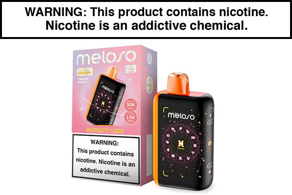 GEEK BAR MELOSO BAR 30K DISPOSABLE VAPE - 30,000 PUFFS GEEK BAR MELOSO BAR 30K DISPOSABLE VAPE - 30,000 PUFFS
