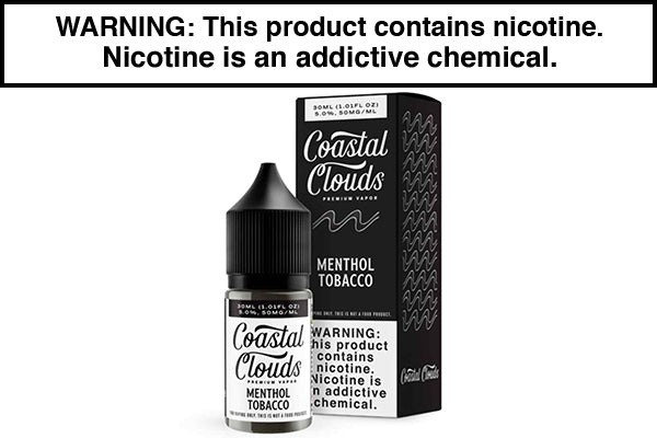 MENTHOL TOBACCO BY COASTAL CLOUDS SALT 30ML