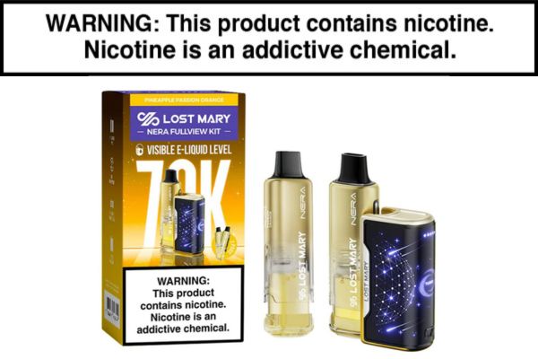 LOST MARY NERA FULLVIEW 70K DISPOSABLE FULL KIT | $16.99 LOST MARY NERA FULLVIEW 70K DISPOSABLE FULL KIT | $16.99