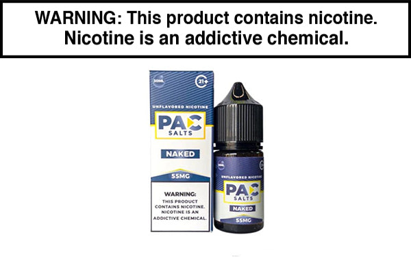 NAKED BY PAC SALTS 30ML