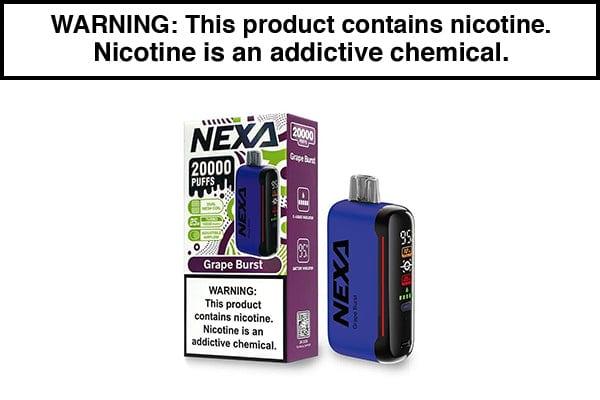 NEXA N20000 20ML 20000 PUFF DISPOSABLE VAPE - Vape Juice