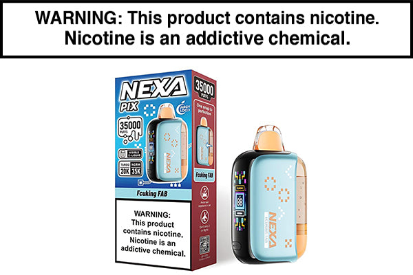 NEXA PIX 35K DISPOSABLE VAPE - 35,000 PUFFS Fcuking Fab