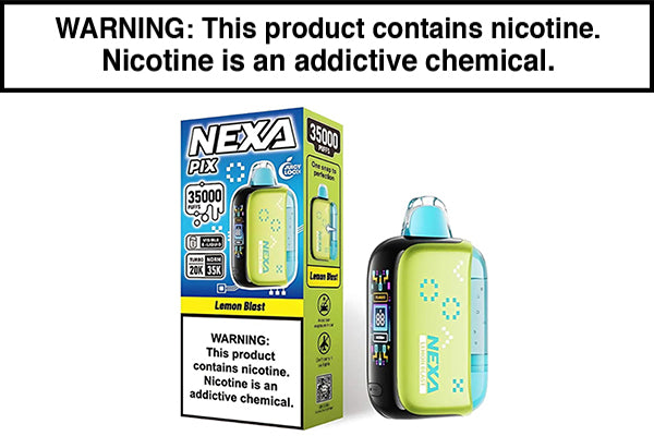NEXA PIX 35K DISPOSABLE VAPE - 35,000 PUFFS Lemon Blast