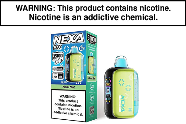 NEXA PIX 35K DISPOSABLE VAPE - 35,000 PUFFS Miami Mint