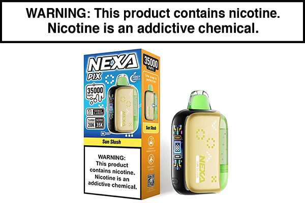 NEXA PIX 35K DISPOSABLE VAPE - 35,000 PUFFS Sun Slush