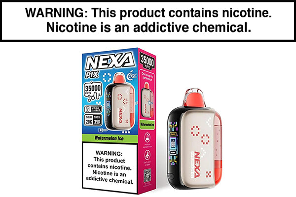 NEXA PIX 35K DISPOSABLE VAPE - 35,000 PUFFS Watermelon Ice