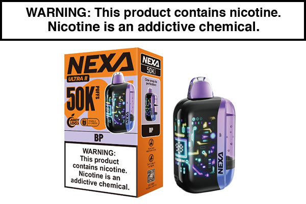 NEXA ULTRA 2 DISPOSABLE VAPE - 50,000 PUFFS