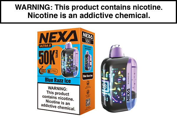 NEXA ULTRA 2 DISPOSABLE VAPE - 50,000 PUFFS