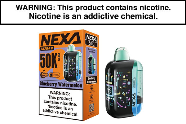 NEXA ULTRA 2 DISPOSABLE VAPE - 50,000 PUFFS