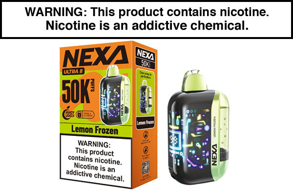 NEXA ULTRA 2 DISPOSABLE VAPE - 50,000 PUFFS