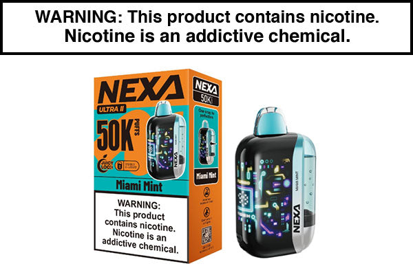 NEXA ULTRA 2 DISPOSABLE VAPE - 50,000 PUFFS