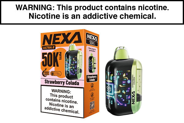 NEXA ULTRA 2 DISPOSABLE VAPE - 50,000 PUFFS NEXA ULTRA 2 DISPOSABLE VAPE - 50,000 PUFFS