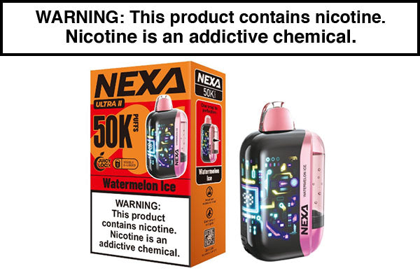 NEXA ULTRA 2 DISPOSABLE VAPE - 50,000 PUFFS