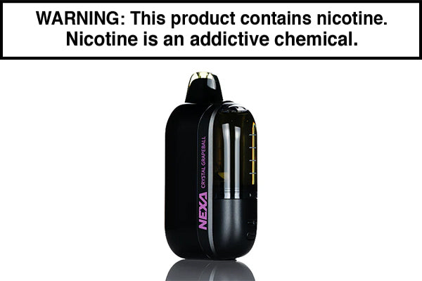 NEXA ULTRA 50K DISPOSABLE VAPE - 50,000 PUFFS Crystal Grapeball