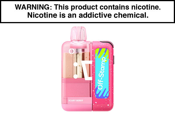 OFF STAMP X CUBE DISPOSABLE POD KIT - 35,000 PUFFS