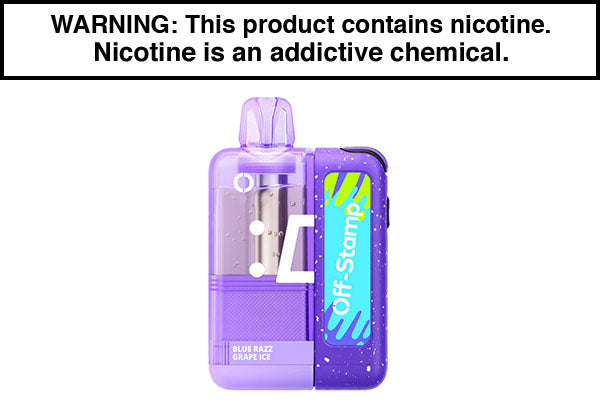 OFF STAMP X CUBE DISPOSABLE POD KIT - 35,000 PUFFS