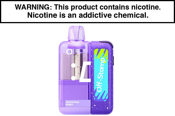 OFF STAMP X CUBE DISPOSABLE POD KIT - 35,000 PUFFS