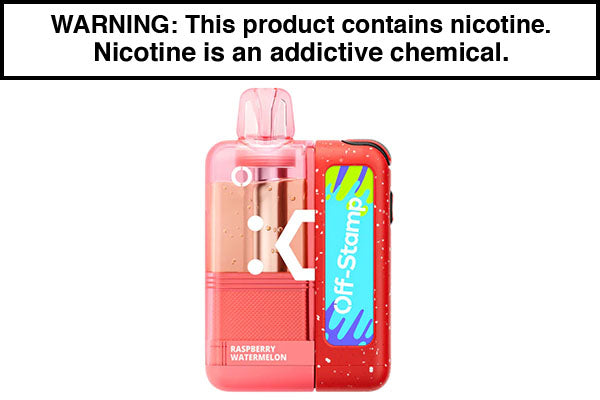 OFF STAMP X CUBE DISPOSABLE POD KIT - 35,000 PUFFS