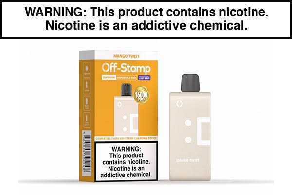 OFF STAMP SW16000 DISPOSABLE VAPE - 16000 PUFFS OFF STAMP SW16000 DISPOSABLE VAPE - 16000 PUFFS
