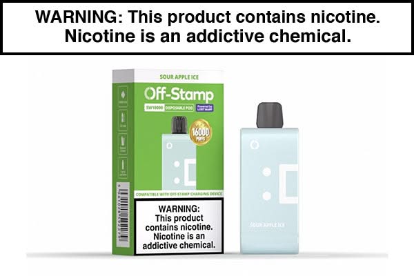 OFF STAMP SW16000 DISPOSABLE VAPE - 16000 PUFFS OFF STAMP SW16000 DISPOSABLE VAPE - 16000 PUFFS