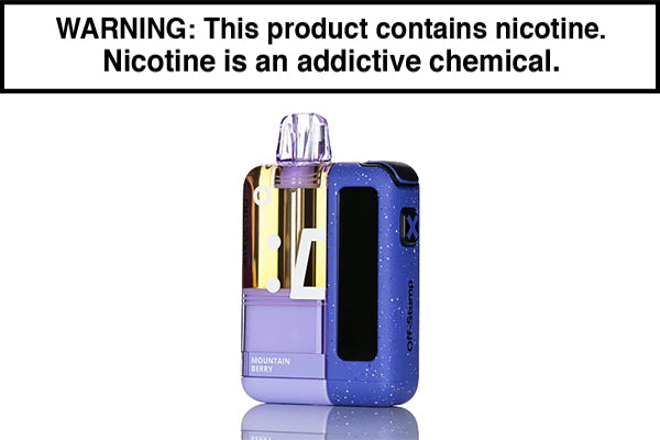 OFF STAMP X CUBE 35K DISPOSABLE VAPE KIT - CRYSTAL EDITION Mountain Berry