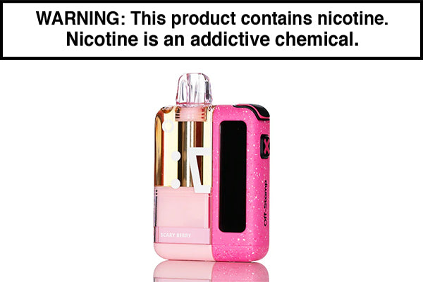 OFF STAMP X CUBE 35K DISPOSABLE VAPE KIT - CRYSTAL EDITION Scary Berry