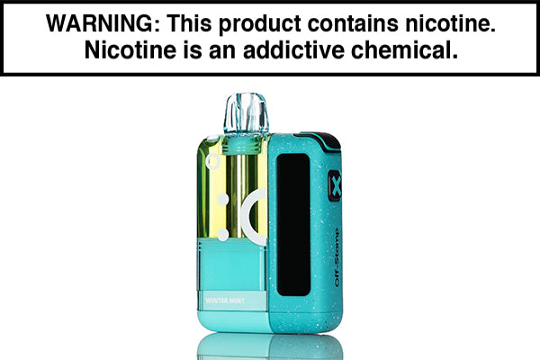 OFF STAMP X CUBE 35K DISPOSABLE VAPE KIT - CRYSTAL EDITION Winter Mint