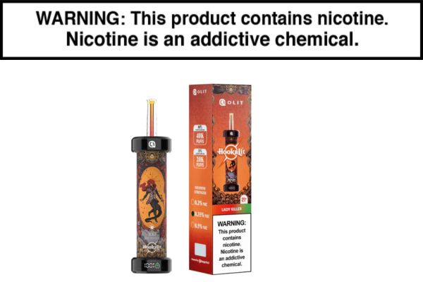 Olit Hookalit 40K E-Hookah 40,000 Puffs - $13.99 - Vape Juice