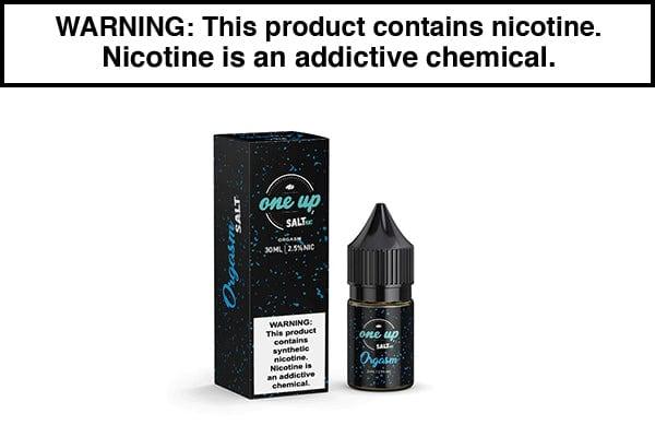 Cum Flavored Vape ORGASM BY ONE UP SALTS 30ML Smack Tarts- Lickable Flavored  - Lubricants